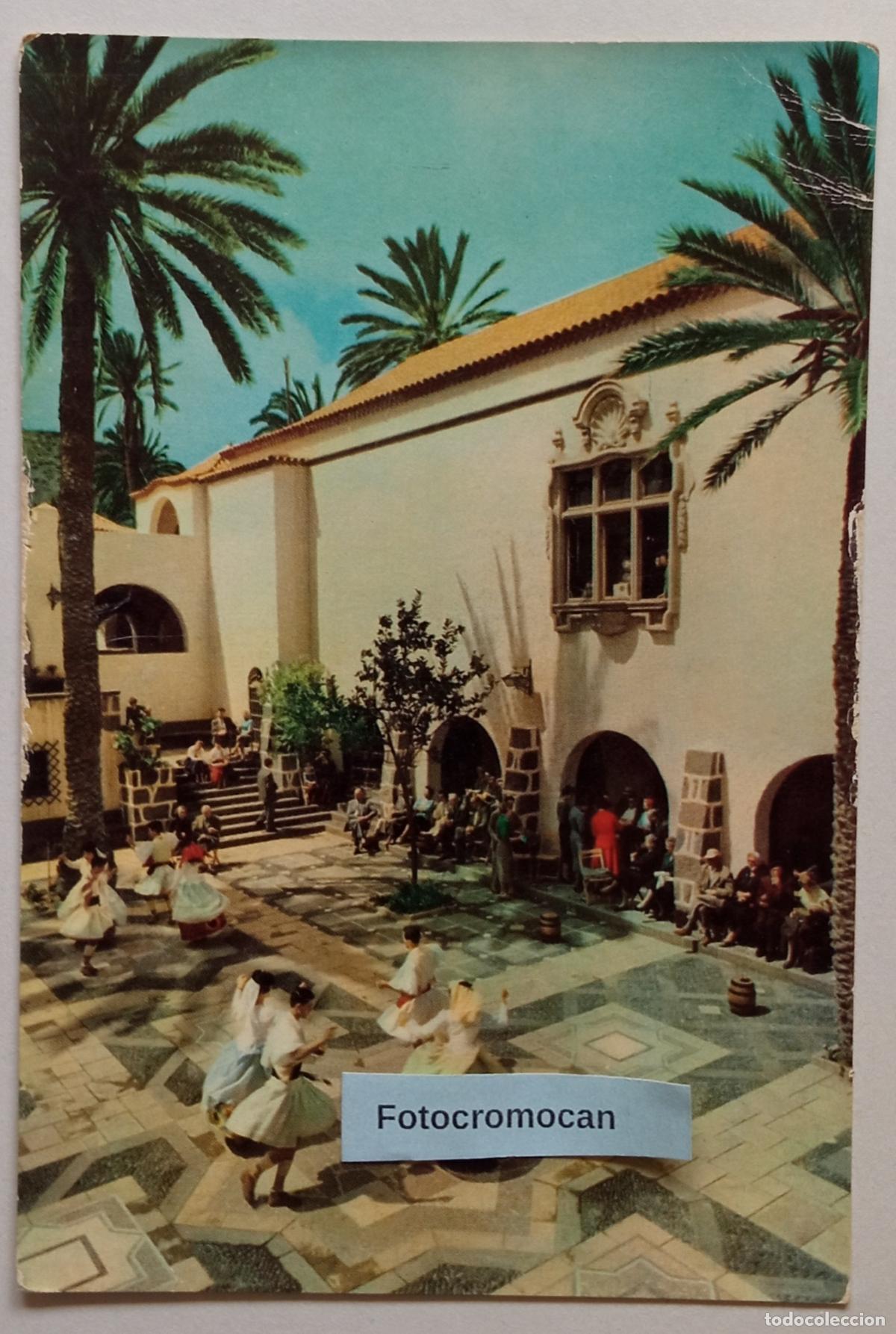 Postales: LAS PALMAS DE GRAN CANARIA. PUEBLO CANARIO. BAILES T&Iacute;PICOS. ED. CAMPA&Ntilde;A Y PUIG FERR&Aacute;N. N&ordm;7051