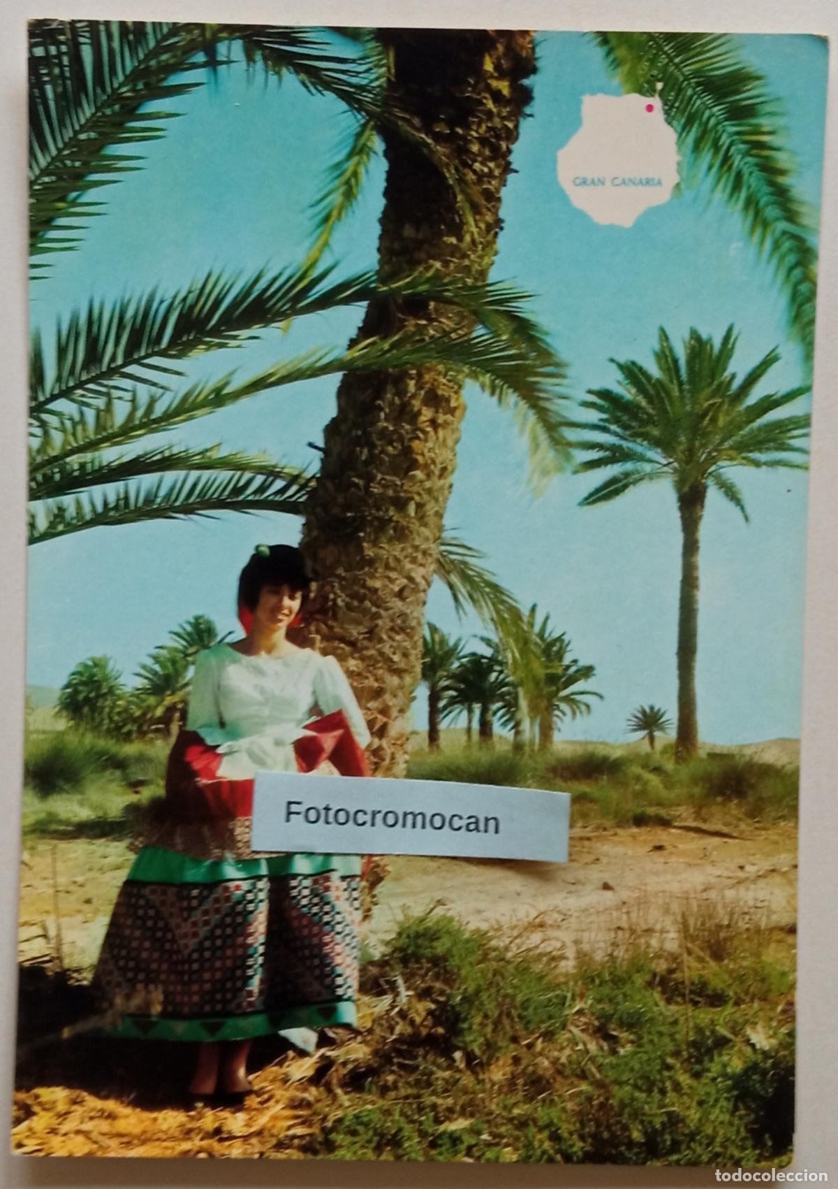 Postales: GRAN CANARIA. TRAJE T&Iacute;PICO CANARIO. MINERVA. N&ordm;2041