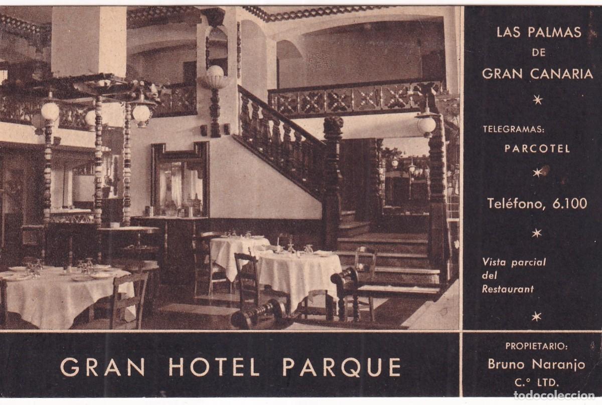 Postales: Gran Hotel Parque. Las Palmas de Gran Canaria. Bruno Naranjo. Sin circular