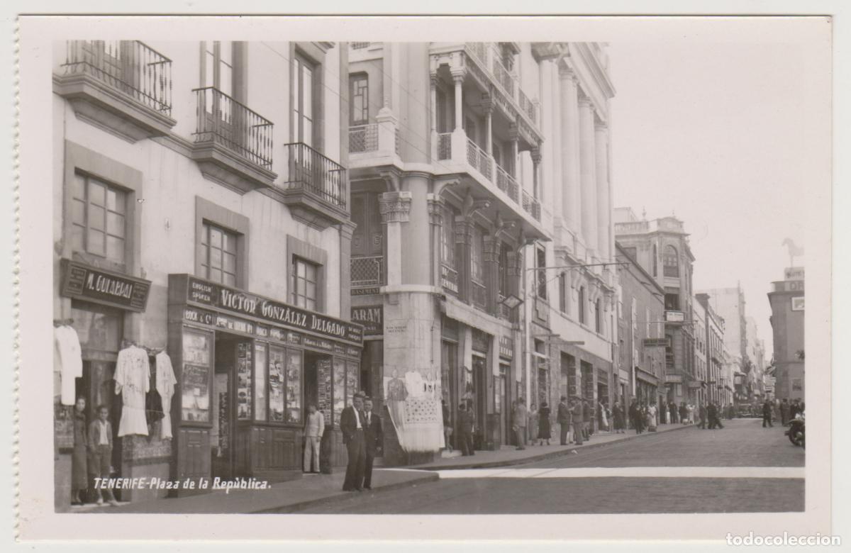 Postales: TARJETA POSTAL - TENERIFE - PLAZA DE LA REPUBLICA - FOTO BAENA