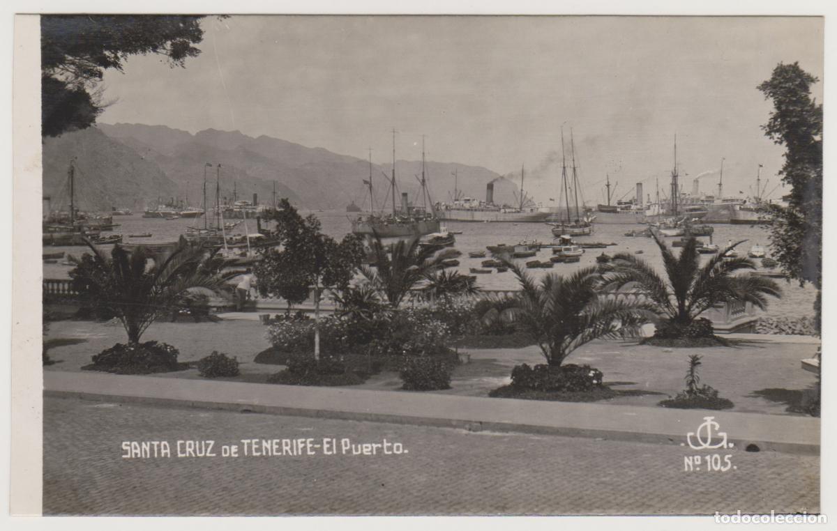 Postales: TARJETA POSTAL - SANTA CRUZ DE TENERIFE - EL PUERTO - N&ordm; 105 - JG