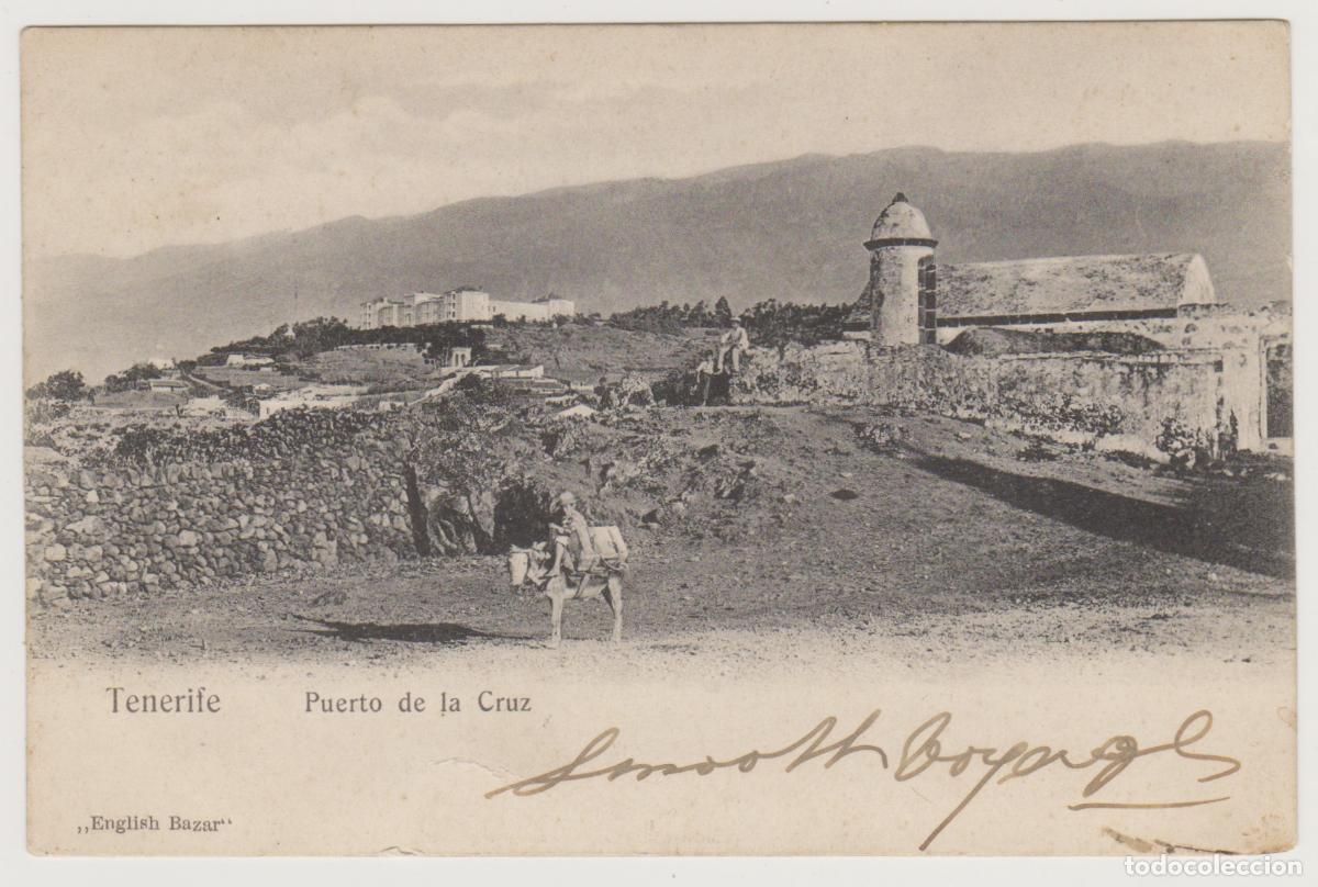 Postales: TARJETA POSTAL - TENERIFE - PUERTO DE LA CRUZ - ENGLISH BAZAR