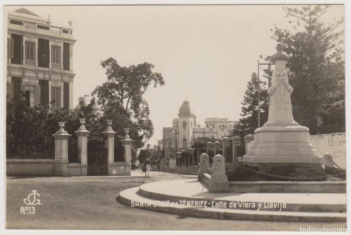 Postales: TARJETA POSTAL - SANTA CRUZ DE TENERIFE - CALLE DE VIERA Y CLAVIJO - N&ordm; 13 - JG