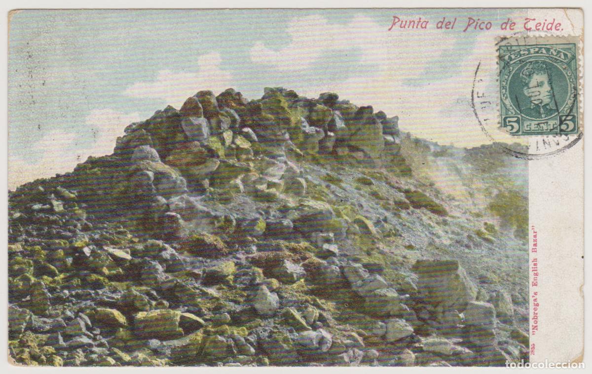 Postales: TARJETA POSTAL - PUNTA DEL PICO DE TEIDE - NOBREGA'S ENGLISH BAZAR