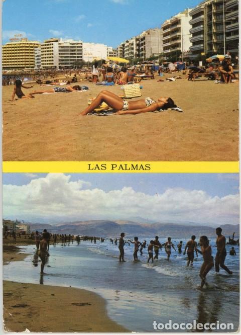 Postales: em04534 las palmas de gran canaria playa de las canteras 1970 ed sicilia n&ordm;85 escrita