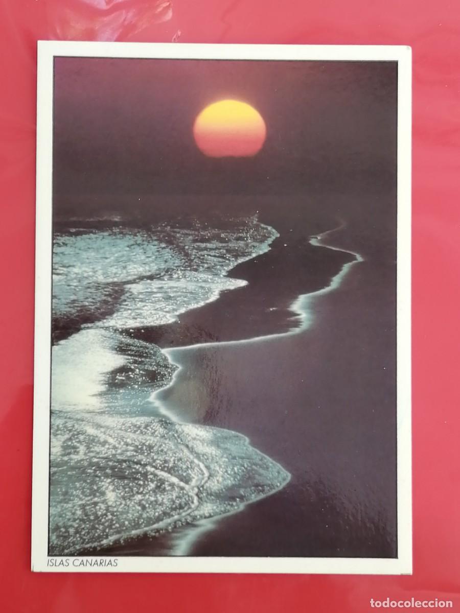 Postales: POSTAL 18713 NUEVA-IMAGINA 25 CANARIAS PLAYA ATARDECER