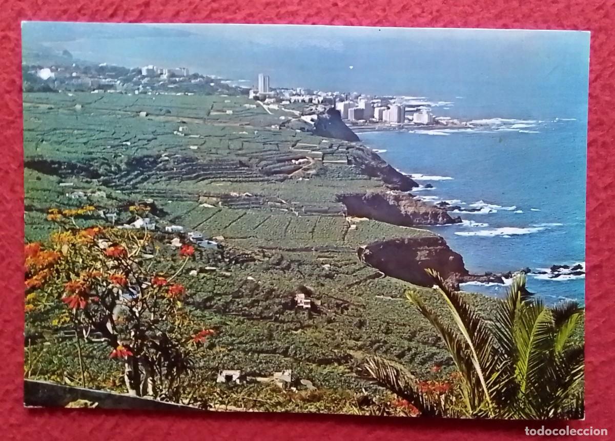 Postales: ANTIGUA POSTAL CARTE POSTALE POST CARD DE TENERIFE VALLE DE LA OROTAVA AL FONDO PUERTO DE LA CRUZ...