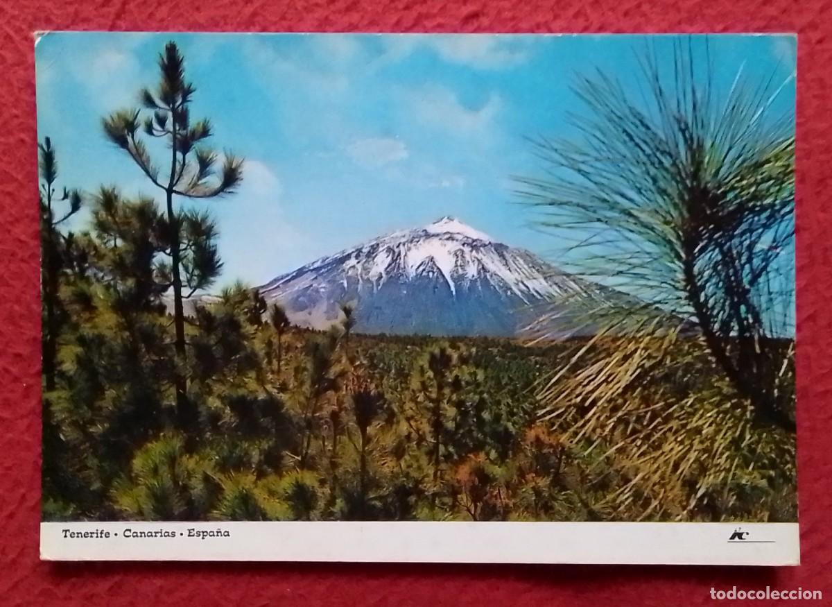 Postales: POSTAL CARTE POSTALE POST CARD CANARY ISLANDS TENERIFE ESPA&Ntilde;A PICO DEL TEIDE THE PEAK OF TEIDE SPAIN