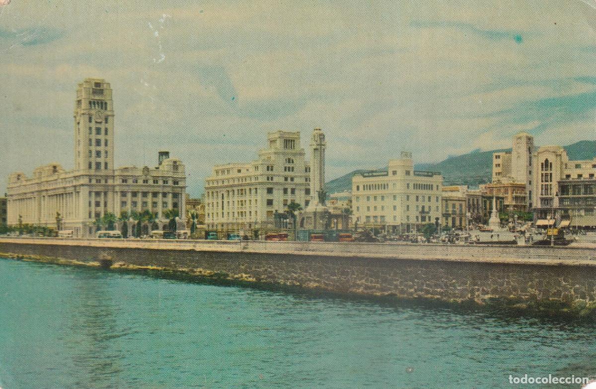 Postales: SANTA CRUZ DE TENERIFE ENTRADA DESDE EL PUERTO