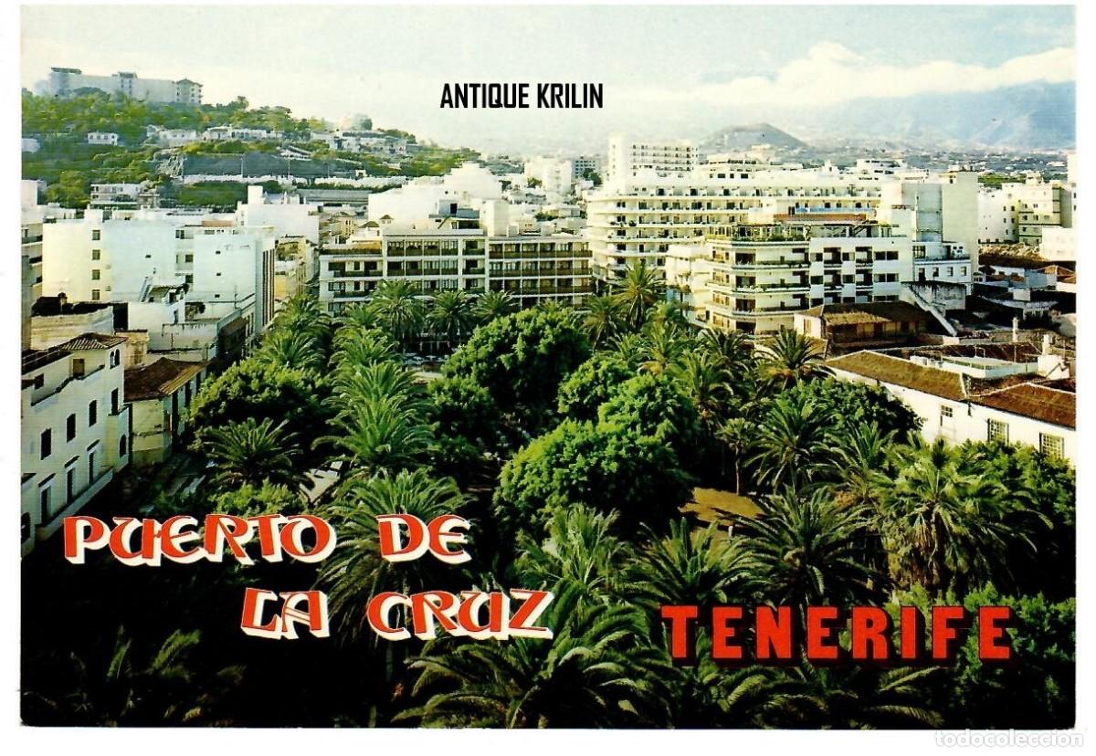 Postales: TENERIFE / PUERTO DE LA CRUZ 98 PLAZA DEL CHARCO VISTA PARCIAL / GLOBAL TRADERS / SIN FRANQUEAR