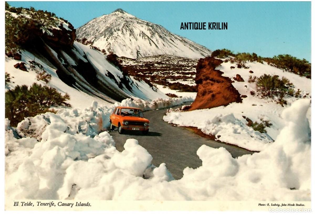 Postales: TENERIFE / EL TEIDE / CANARY ISLANDS / PHOTO E. LUDWING , HINDE STUDIOS / SIN FRANQUEAR