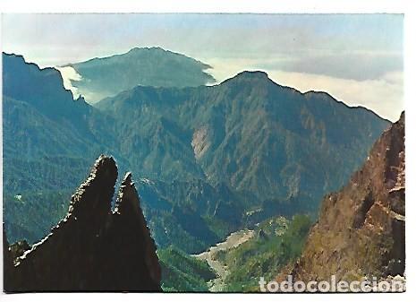 Postales: PARQUE NACIONAL DE LA CALDERA DE TABURIENTE, GIGANTESCO CRATER.- ISLA DE LA PALMA