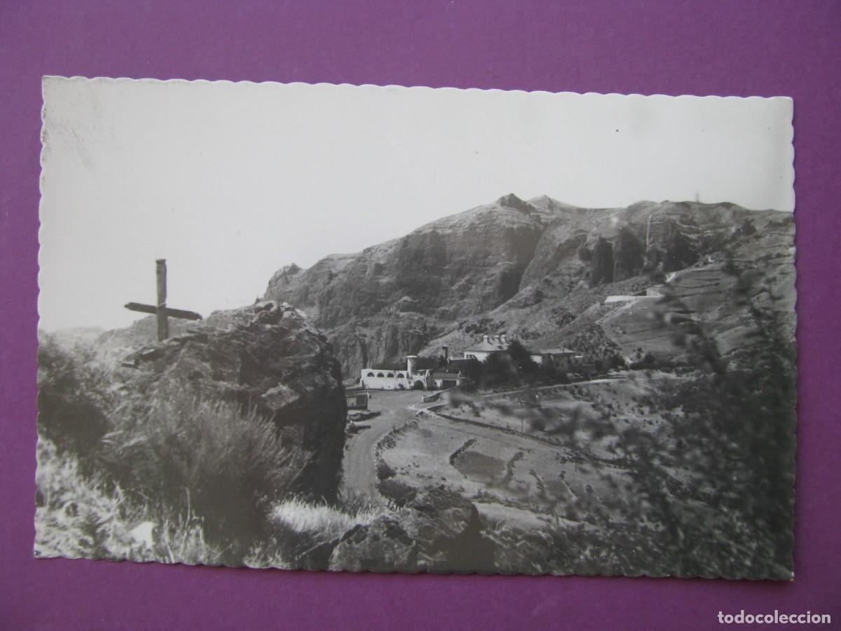 Postales: POSTAL FOTOGRAFICA DE TEJEDA. PARADOR. ED, LUJO. CIRCULADA 1955