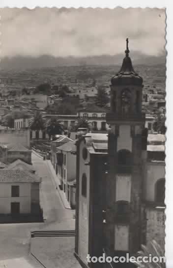 Postales: TENERIFE VILLA DE LA OROTAVA ESCRITA SELLO ARRANCADO AGUJERO ALFILER