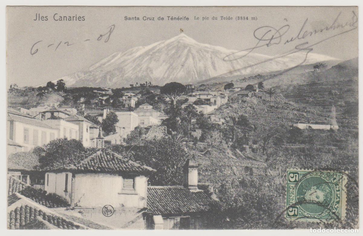 Postales: TARJETA POSTAL - JLES CANARIES - SANTA CRUZ DE TENERIFE - LE PIE DU TEIDE (3884 m) - NELS, BRUXELLES