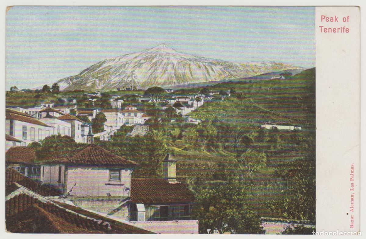 Postales: TARJETA POSTAL - PEAK OF TENERIFE - BAZAR ALEMAN