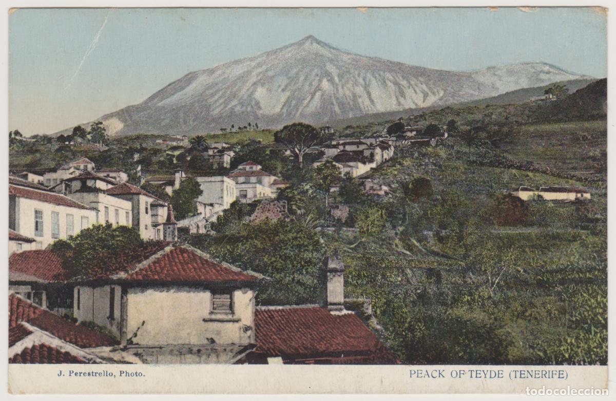 Postales: TARJETA POSTAL - TENERIFE - PEACK OF TEYDE - J. PERESTRELLO