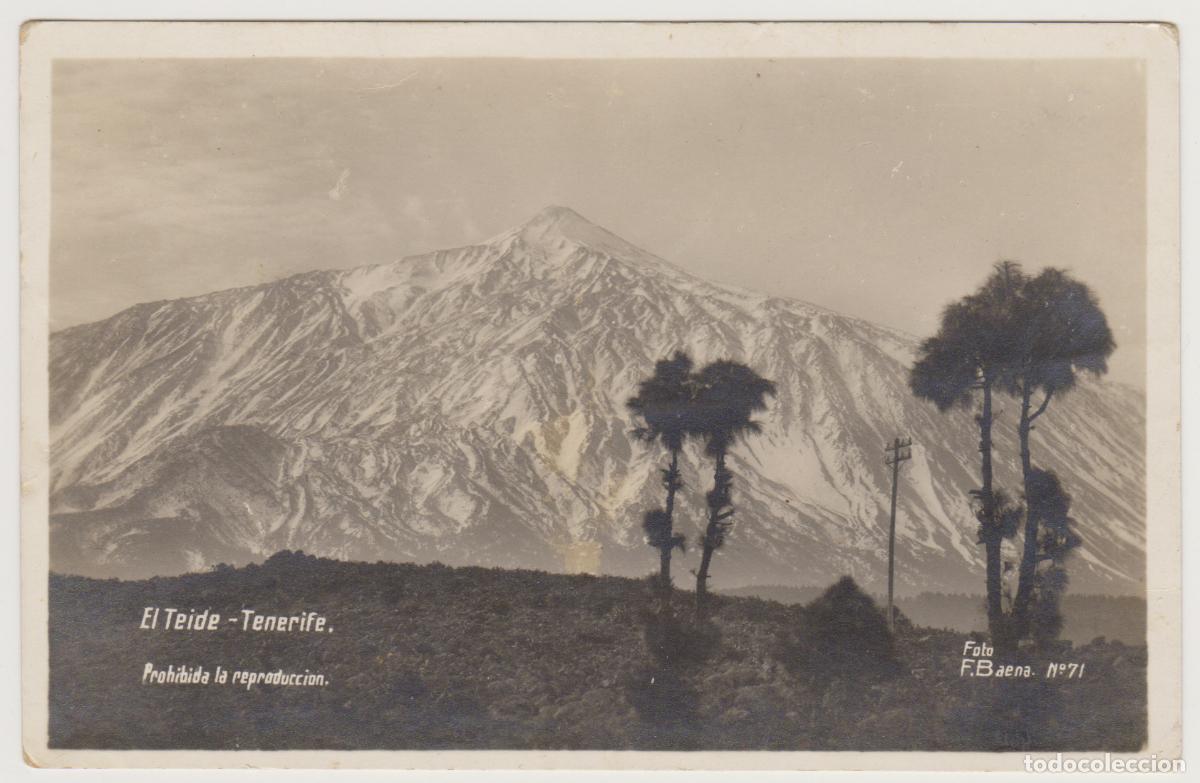 Postales: TARJETA POSTAL - TENERIFE - EL TEIDE - N&ordm; 71 - FOTO F. BAENA