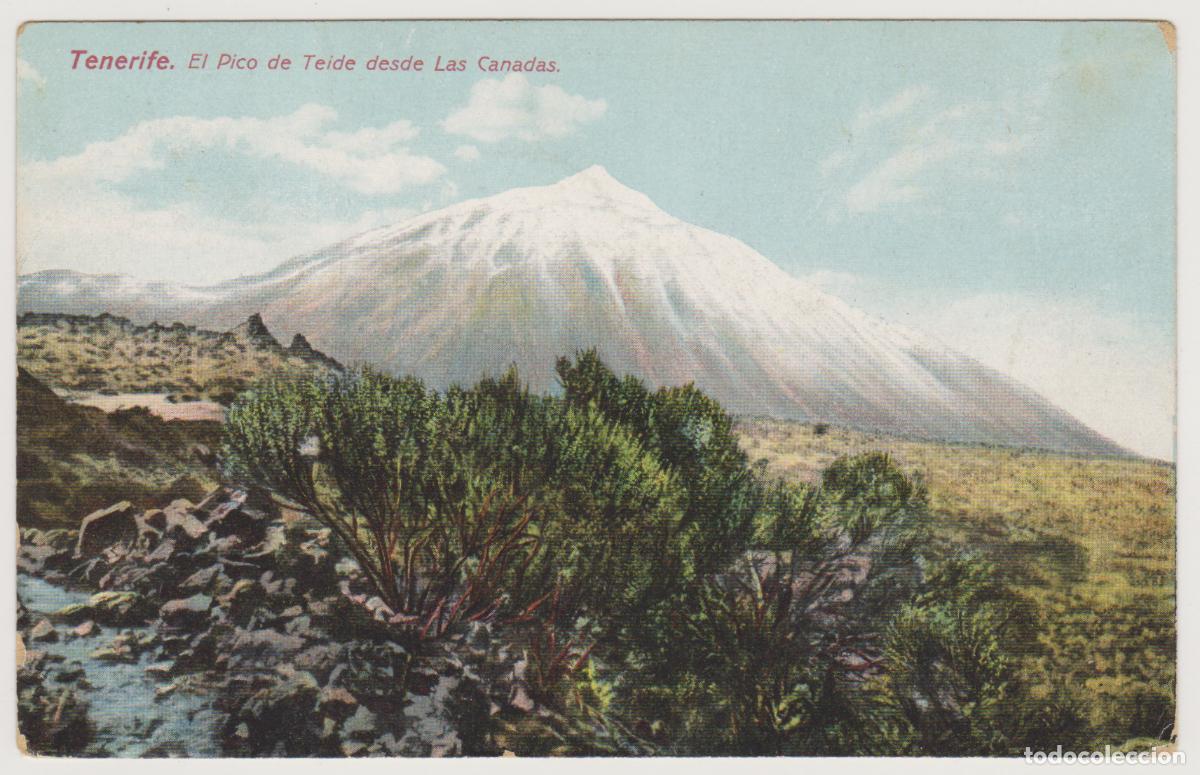 Postales: TARJETA POSTAL - TENERIFE - EL PICO DE TEIDE DESDE LAS CA&Ntilde;ADAS - MAISON ALEXSANDRE