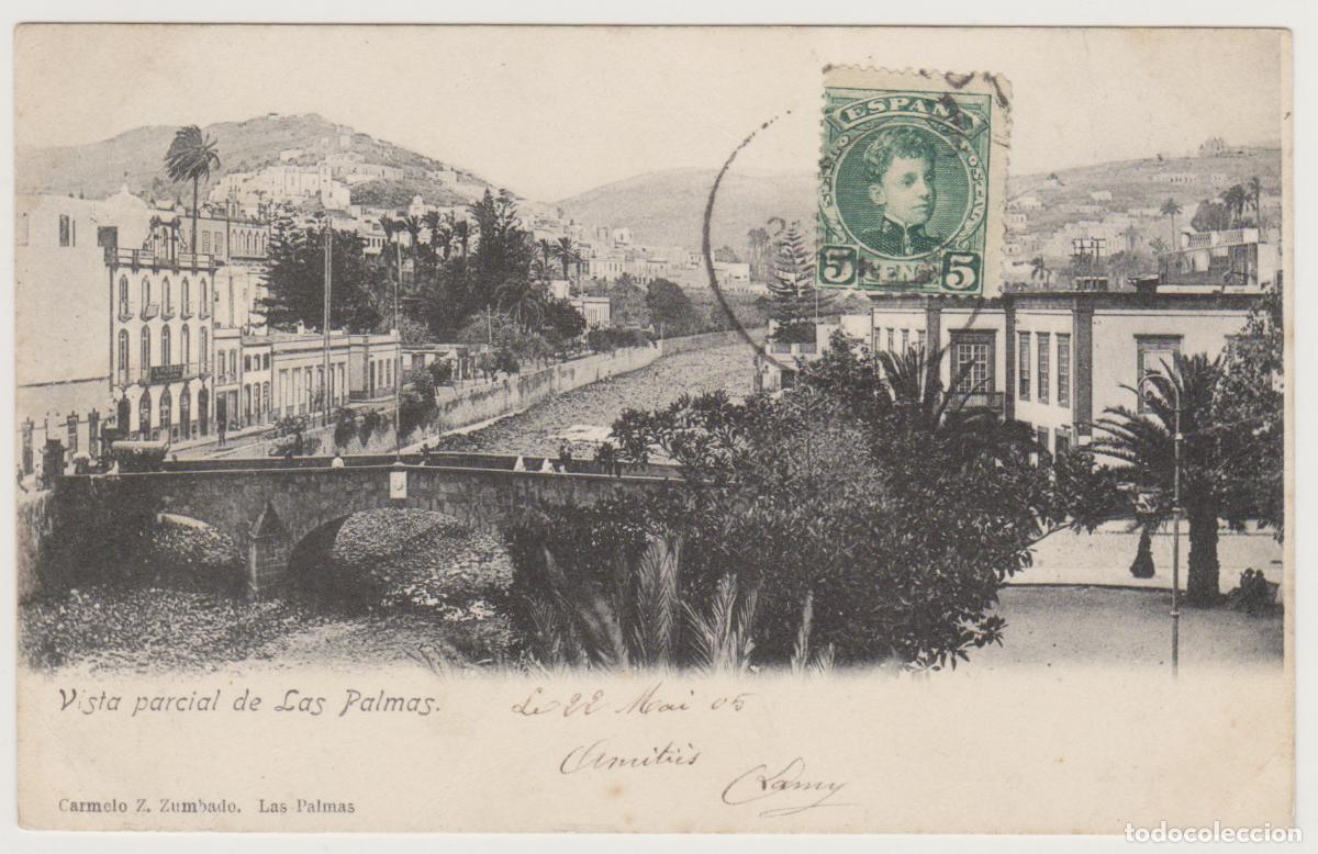 Postales: TARJETA POSTAL - VISTA PARCIAL DE LAS PALMAS - CARMELO Z. ZUMBADO
