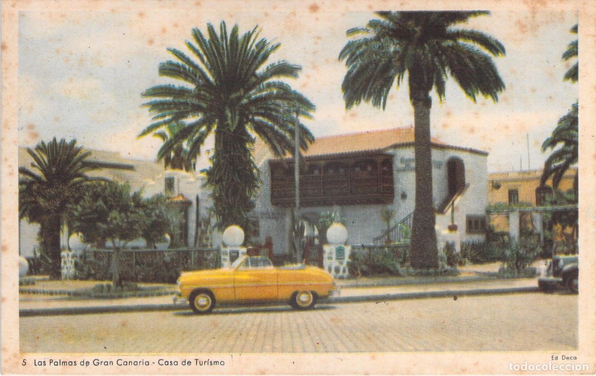 Postales: Postal de la Casa de Turismo de Las Palmas de Gran Canaria