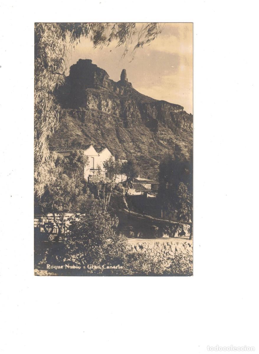 Postales: GRAN CANARIA. ROQUE NUBLO. FOTOGR&Aacute;FICA