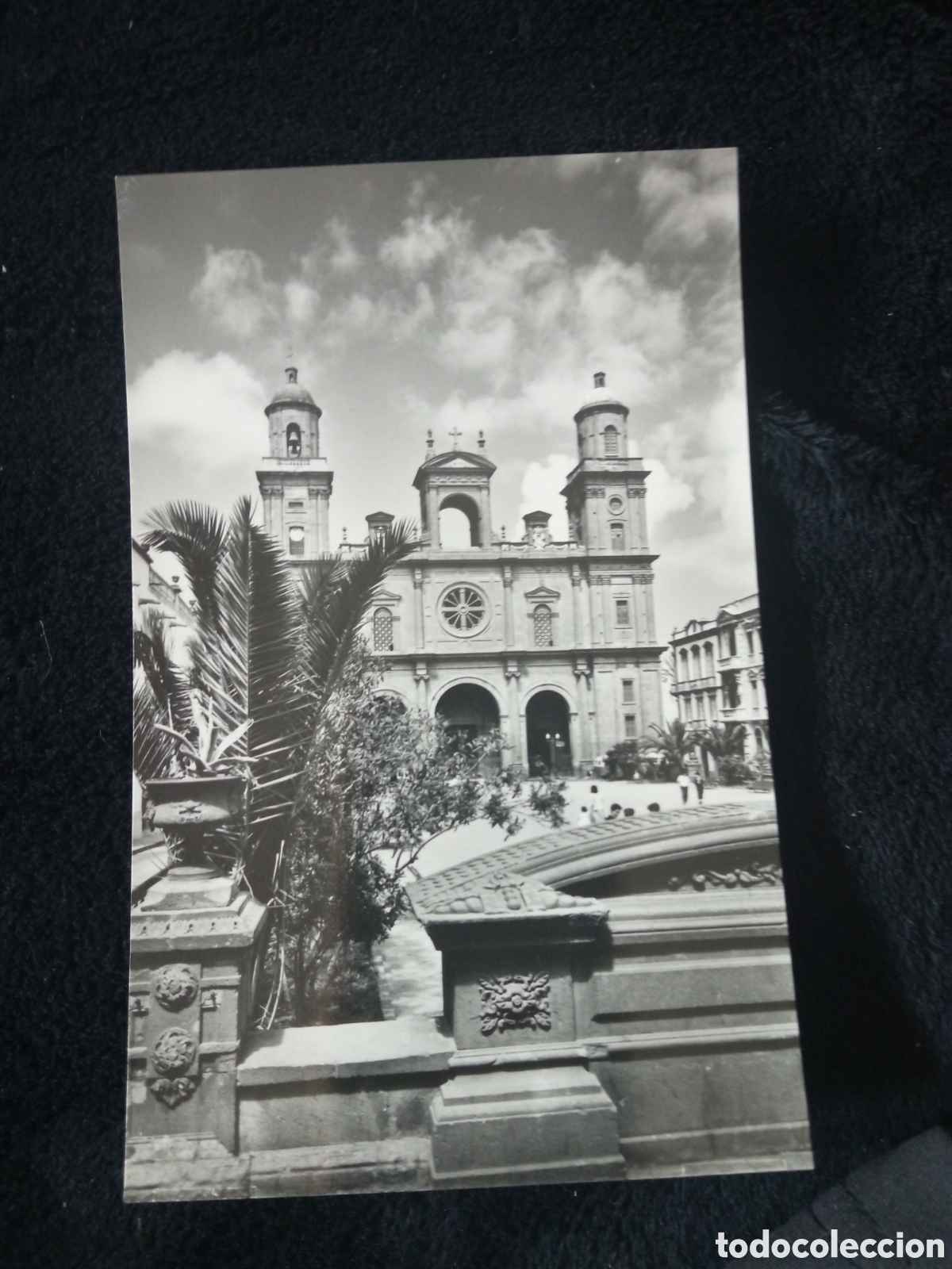 Cartoline: Antigua postal fotogr&aacute;fica, Las Palmas de Gran Canaria, Catedral