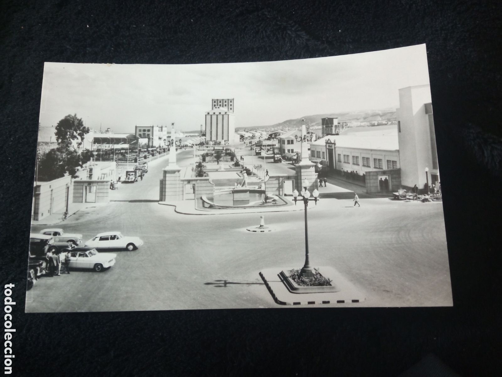 Cartoline: Antigua postal fotogr&aacute;fica, Las Palmas de Gran Canaria, Puerto de la Luz