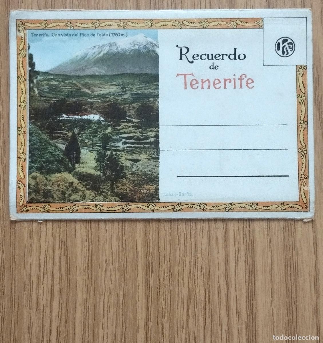 Postales: Desplegable de postales RECUERDO DE TENERIFE | Tenerife - Canarias