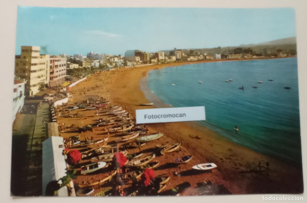 Postales: LAS PALMAS DE GRAN CANARIA. PLAYA DE LAS CANTERAS. ED. RO-FOTO. N&ordm;329