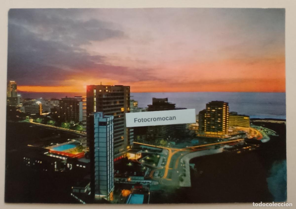 Postales: PUERTO DE LA CRUZ. TENERIFE. VISTA NOCTURNA. ED. GASTEIZ. N&ordm;2790