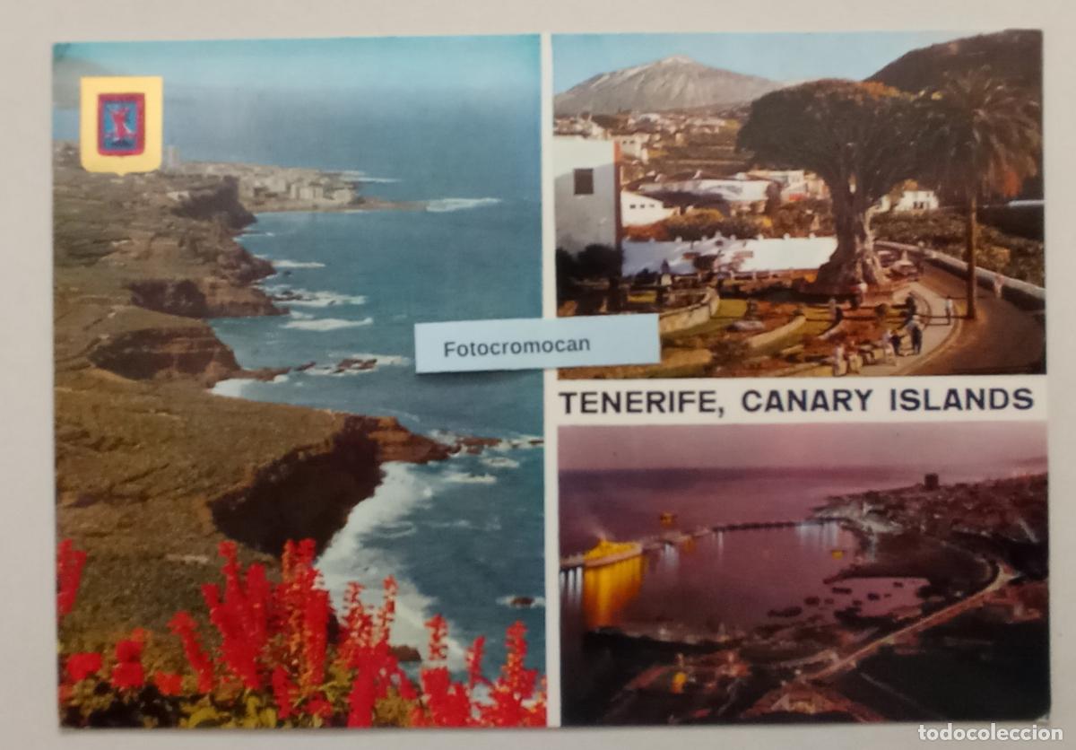 Postales: TENERIFE. LA OROTAVA. VISTA PARCIAL DEL VALLE Y PUERTO DE LA CRUZ. ED. FISA. N&ordm;306