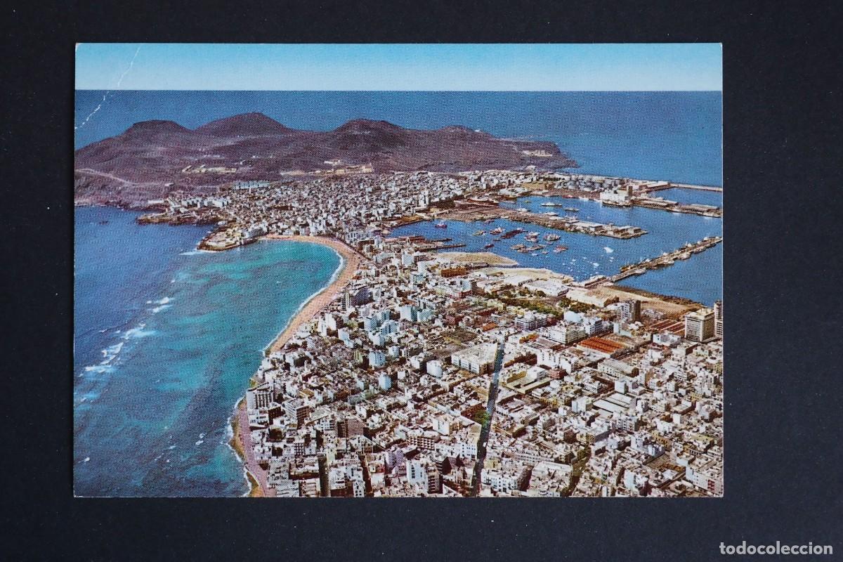 Postales: POSTAL DE LAS PALMAS DE GRAN CANARIAS: VISTA AEREA