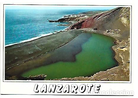 Postales: LAGO DEL GOLFO.- LANZAROTE