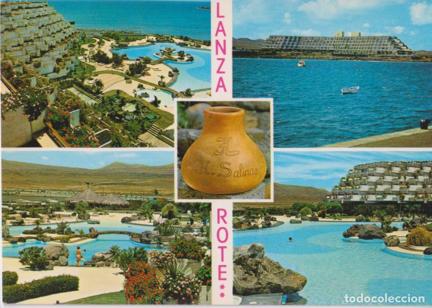 Postales: LANZAROTE (ISLAS CANARIAS) HOTEL LAS SALINAS &ndash; COL.LAS AFORTUNADAS N&ordm;20177 &ndash; S/C