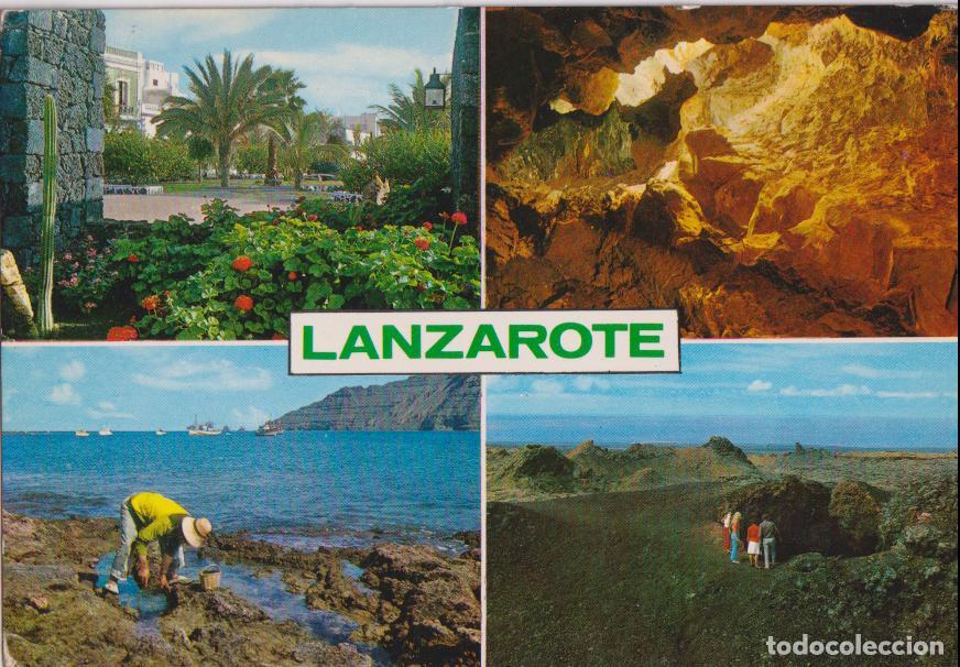 Postales: LANZAROTE, LA ISLA DE LOS VOLCANAS &ndash; EDICIONES GASTEIZ 2844 &ndash; S/C