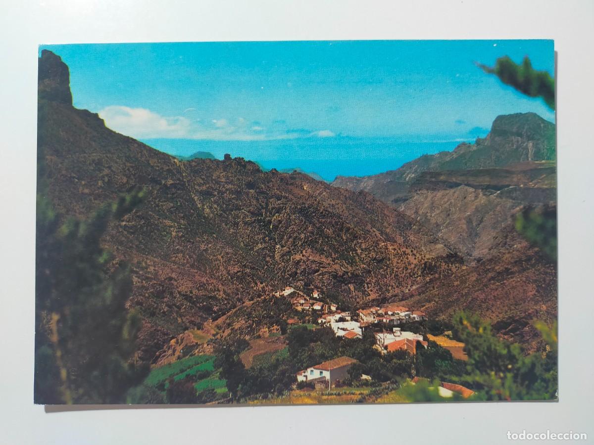 Postales: Tarjeta Postal. CANARIAS: Panor&aacute;mica desde la Cruz De Tejeda - Conses. Juassa Bravo Murillo