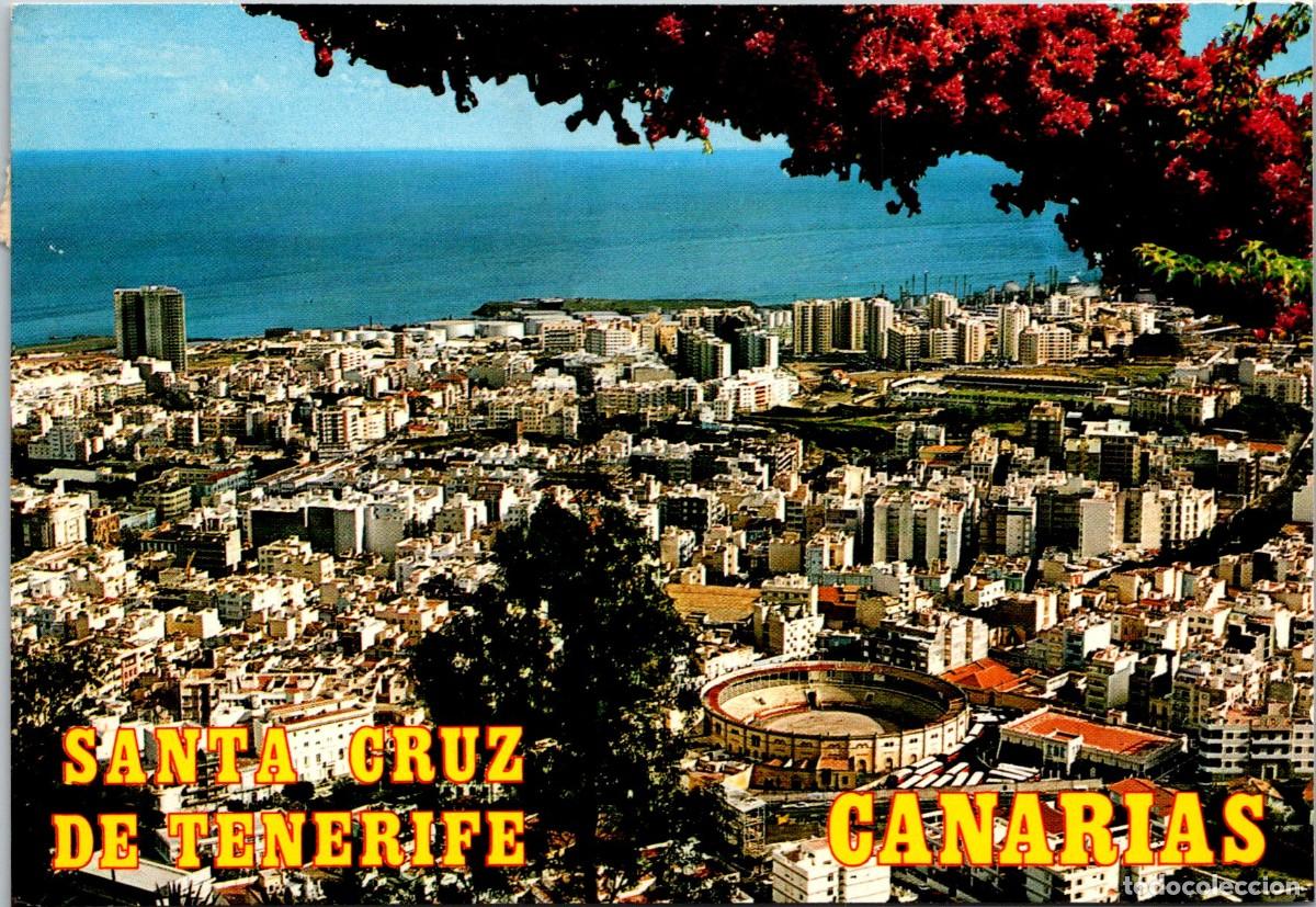 Postales: Santa Cruz de Tenerife - Vista parcial - Eurimpex SC-14 - 148x102mm - Plaza de Toros