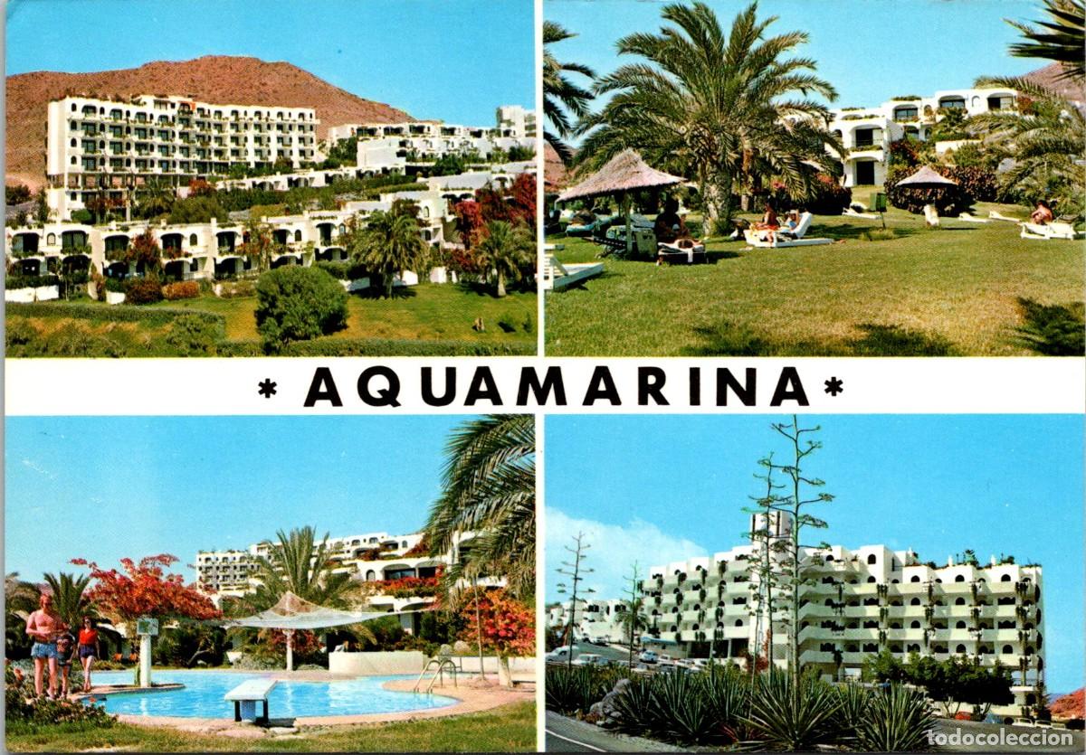 Postales: Patalavaca (Gran Canaria) - Supermercado Aquamarina - Brito 10522 - 149x104mm - Mog&aacute;n