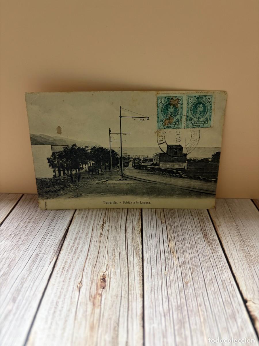 Postales: TARJETA POSTAL. TENERIFE. SUBIDA A LA LAGUNA. NOBREGA'S ENGLISH BAZAR