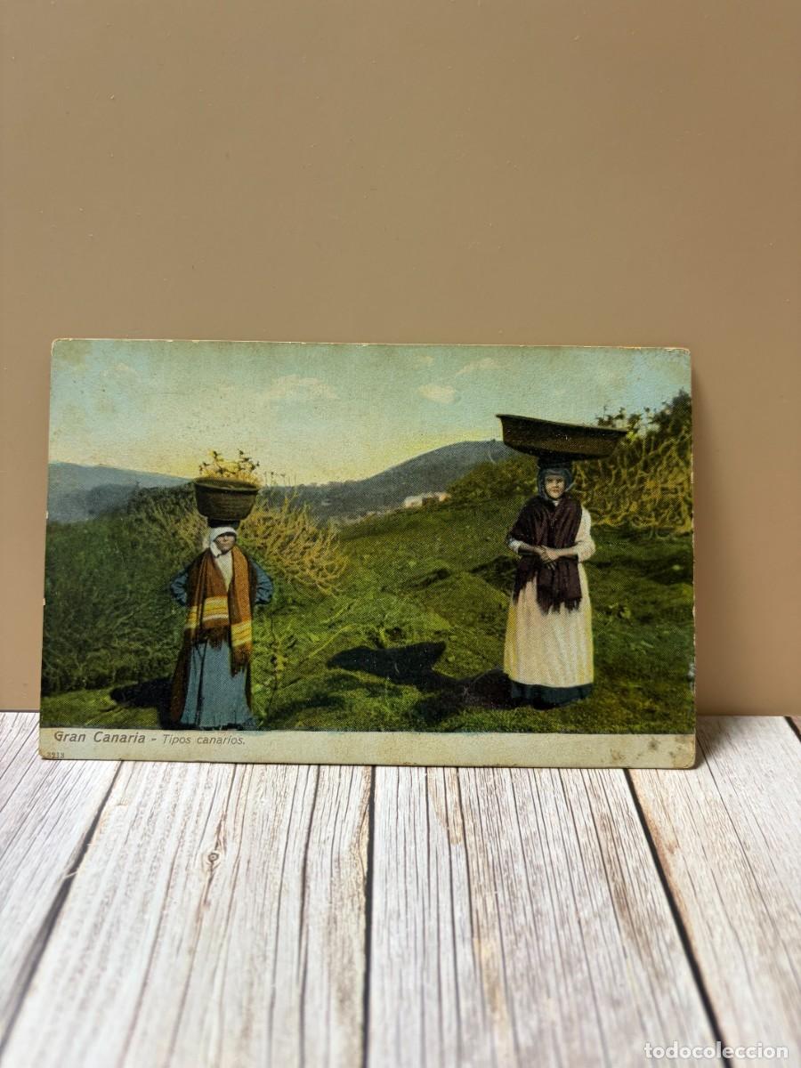 Postales: TARJETA POSTAL. GRAN CANARIA. TIPOS CANARIAS.
