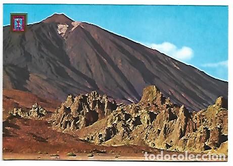 Postales: VALLE DE UCANCA Y PICO DEL TEIDE.- SANTA CRUZ DE TENERIFE