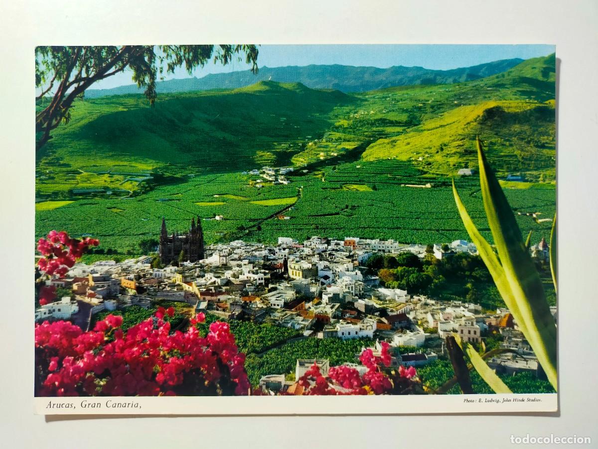 Postcards: Tarjeta Postal LAS PALMAS DE GRAN CANARIA: Arucas - Edit: Hermanos Ben&iacute;tez.