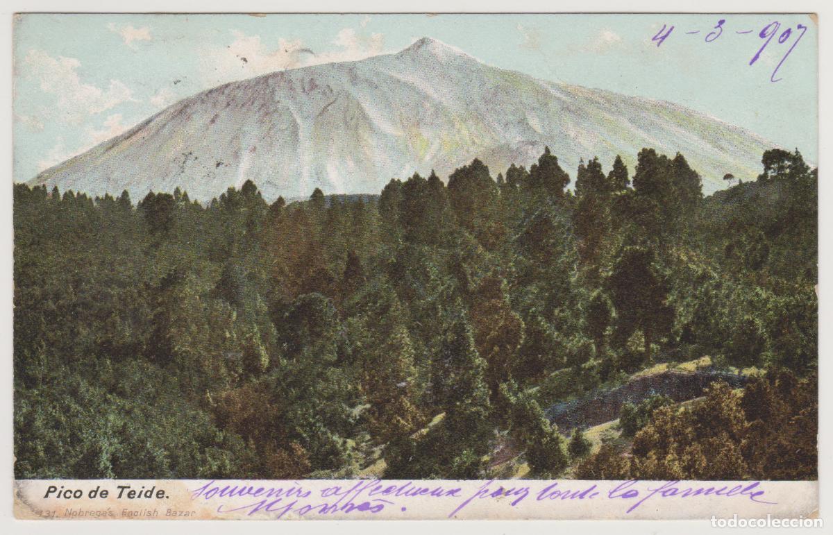 Postales: TARJETA POSTAL - TENERIFE - PICO DE TEIDE - NOBREGA'S ENGLISH BAZAR