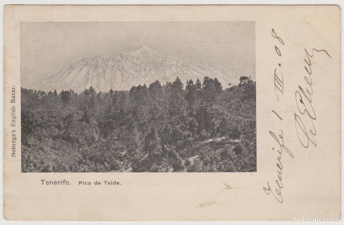 Postales: TARJETA POSTAL - TENERIFE - PICO DE TEIDE - NOBREGA'S ENGLISH BAZAR