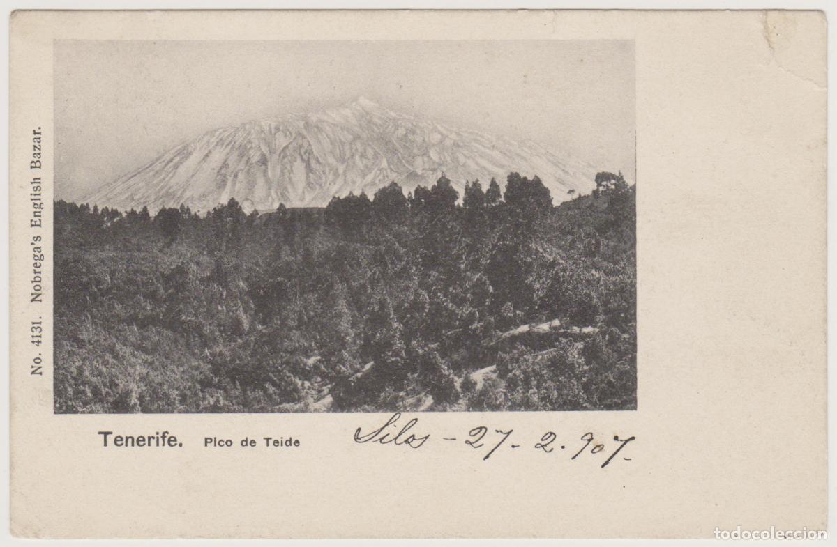 Postales: TARJETA POSTAL - TENERIFE - PICO DE TEIDE - NOBREGA'S ENGLISH BAZAR - N&ordm; 4131