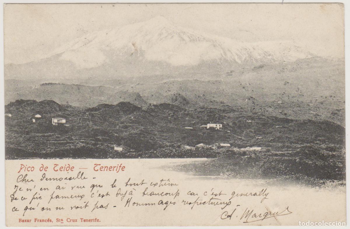 Postales: TARJETA POSTAL - TENERIFE - PICO DE TEIDE - BAZAR FRANCES
