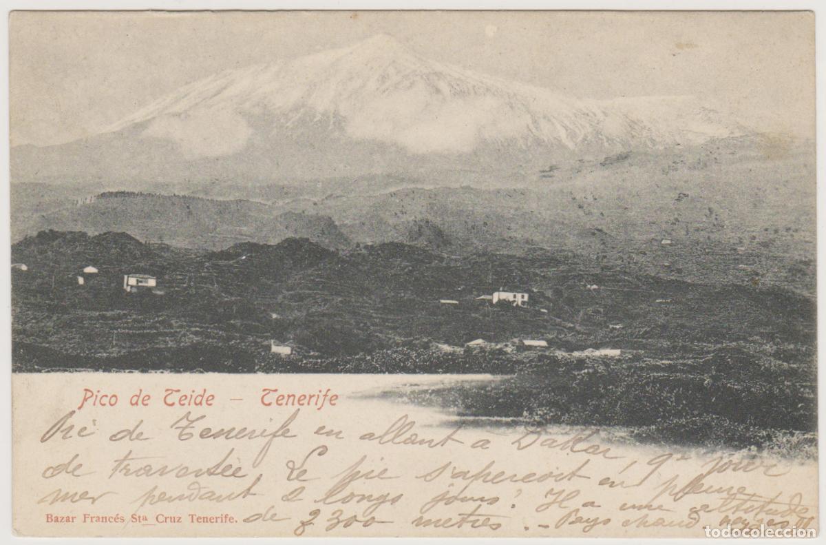 Postales: TARJETA POSTAL - TENERIFE - PICO DE TEIDE - BAZAR FRANCES