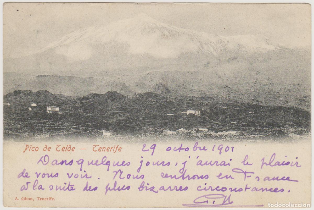 Postales: TARJETA POSTAL - TENERIFE - PICO DE TEIDE - A. GHON