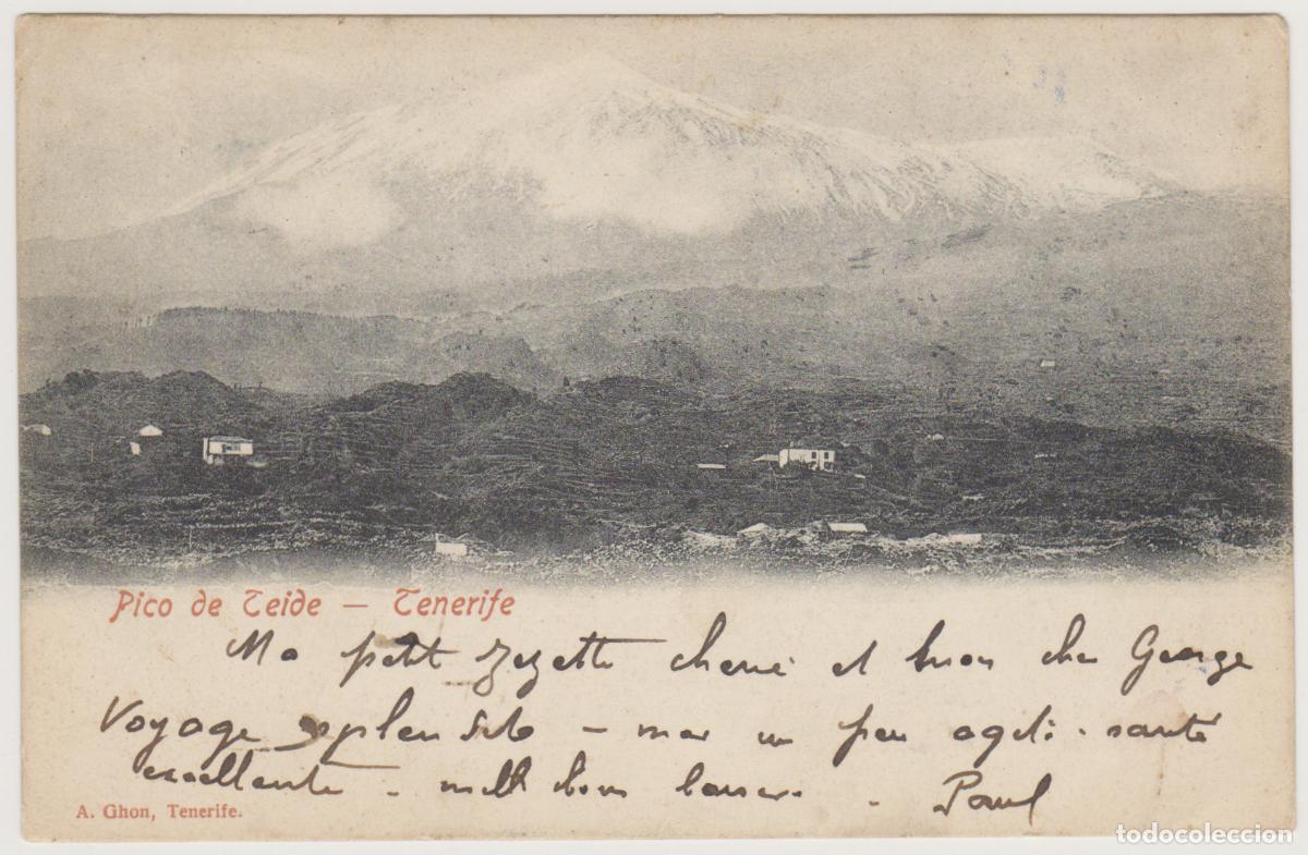 Postales: TARJETA POSTAL - TENERIFE - PICO DE TEIDE - A. GHON